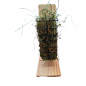 Preview: Heuraufe aus Holz mit Metall